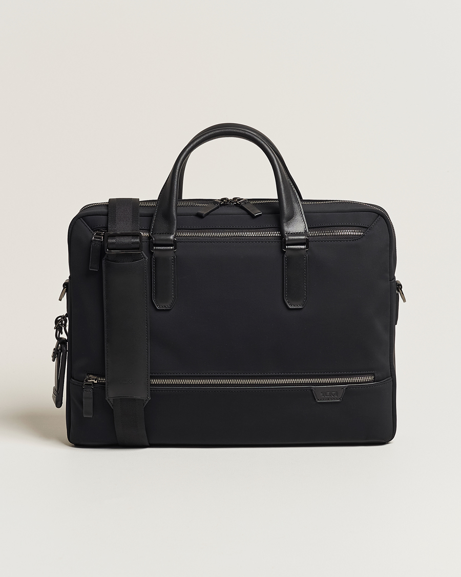 Herre | TUMI Harrison Avondale Top Zip Briefcase Black | TUMI | Harrison Avondale Top Zip Briefcase Black