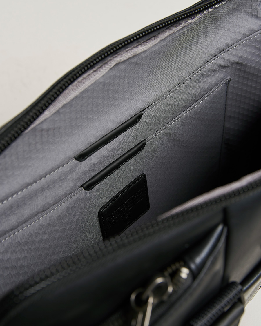 Herre | Vesker | TUMI | Alpha Bravo Academy Leather Brief Black