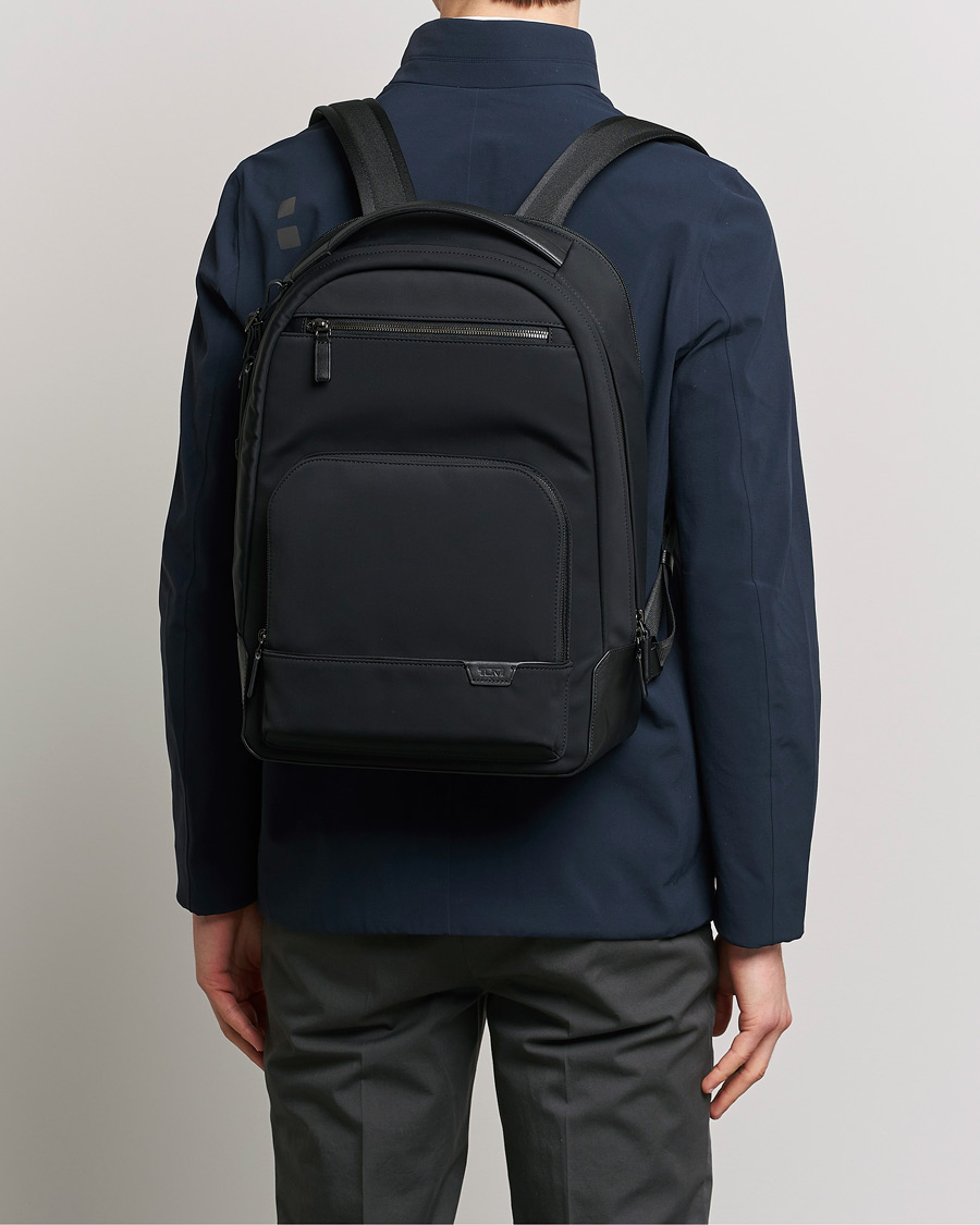 Men | Accessories | TUMI | Harrison Warren Backpack Black