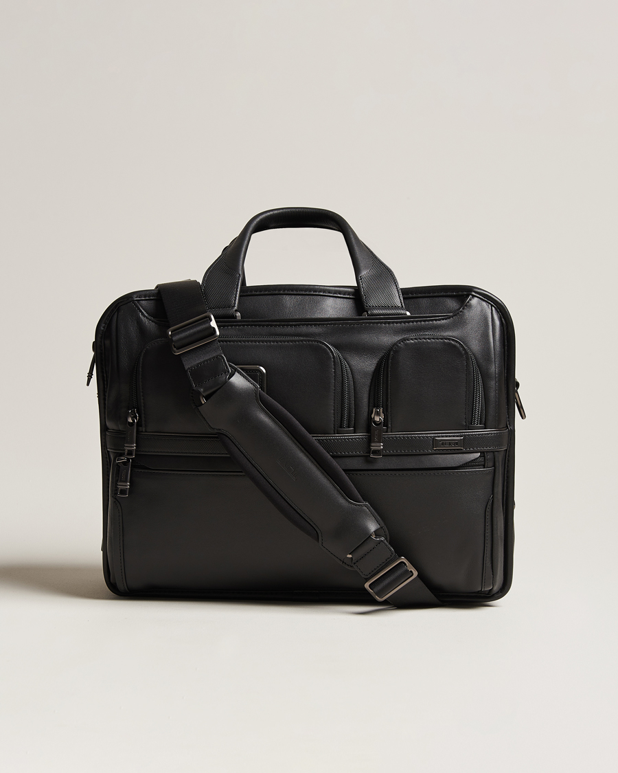 Herre | Vesker | TUMI | Alpha 3 Exp Organizer Laptop Leather Brief Black