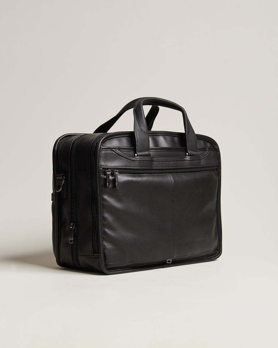 Herre | Assesoarer | TUMI | Alpha 3 Exp Organizer Laptop Leather Brief Black