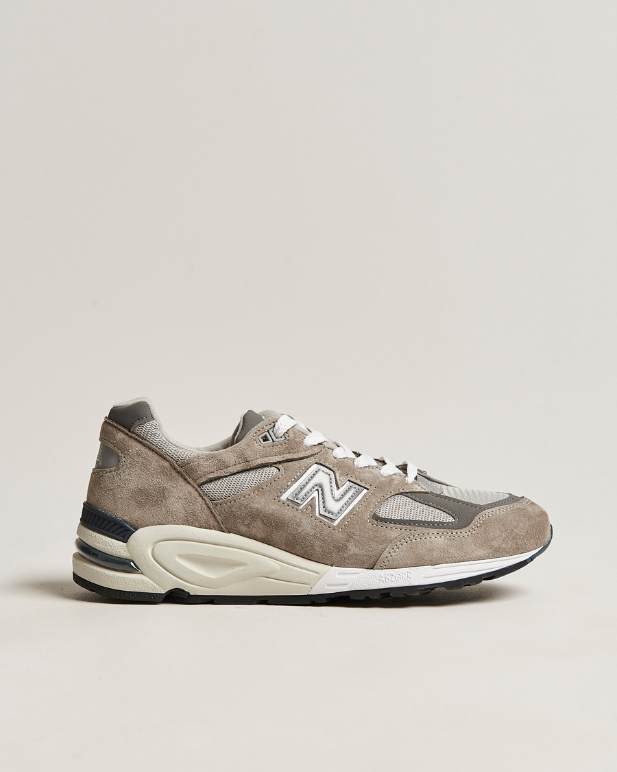 Herre | Sneakers | New Balance | Made In USA 990 Sneakers Grey/White