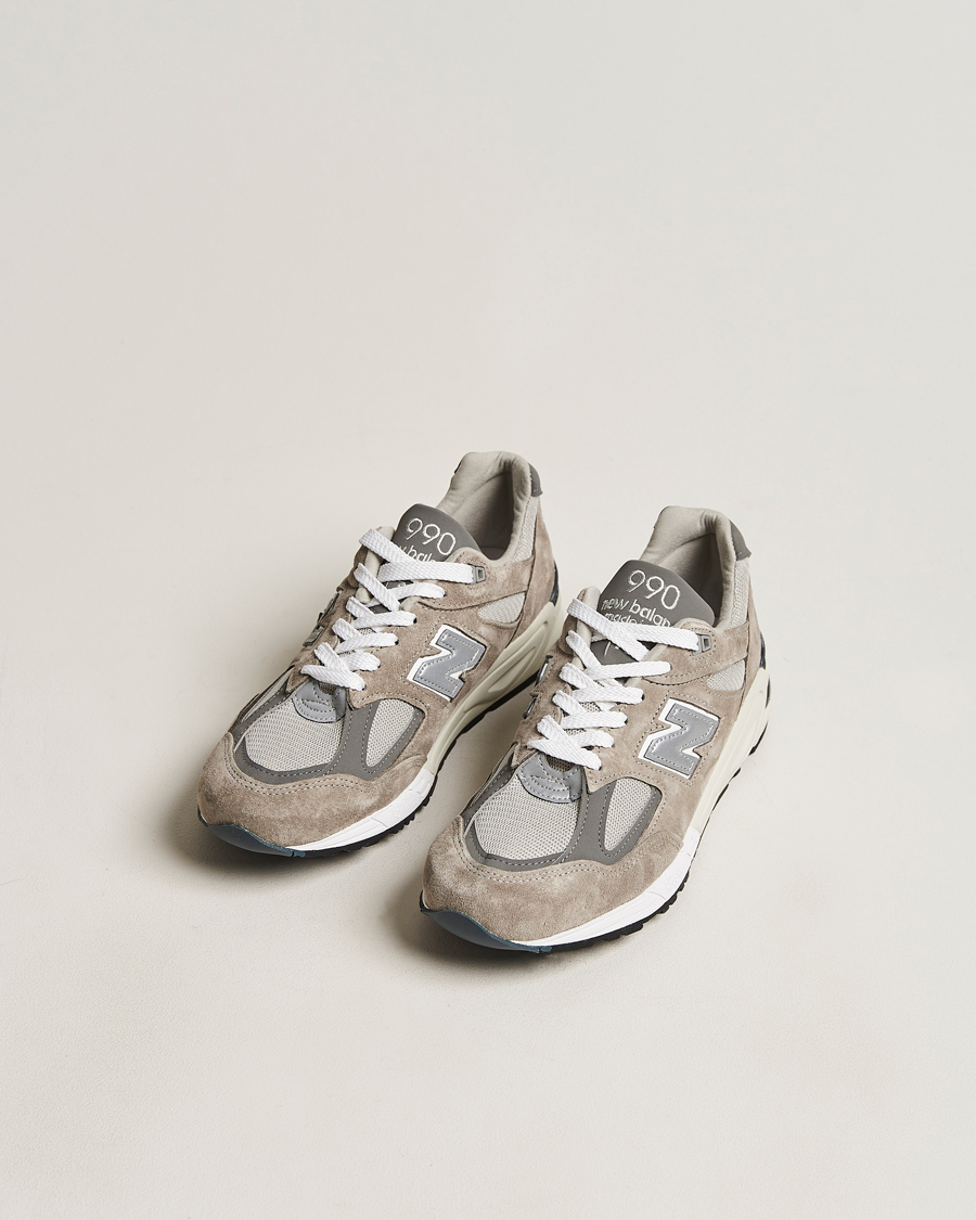 Herre | Salg sko | New Balance | Made In USA 990 Sneakers Grey/White