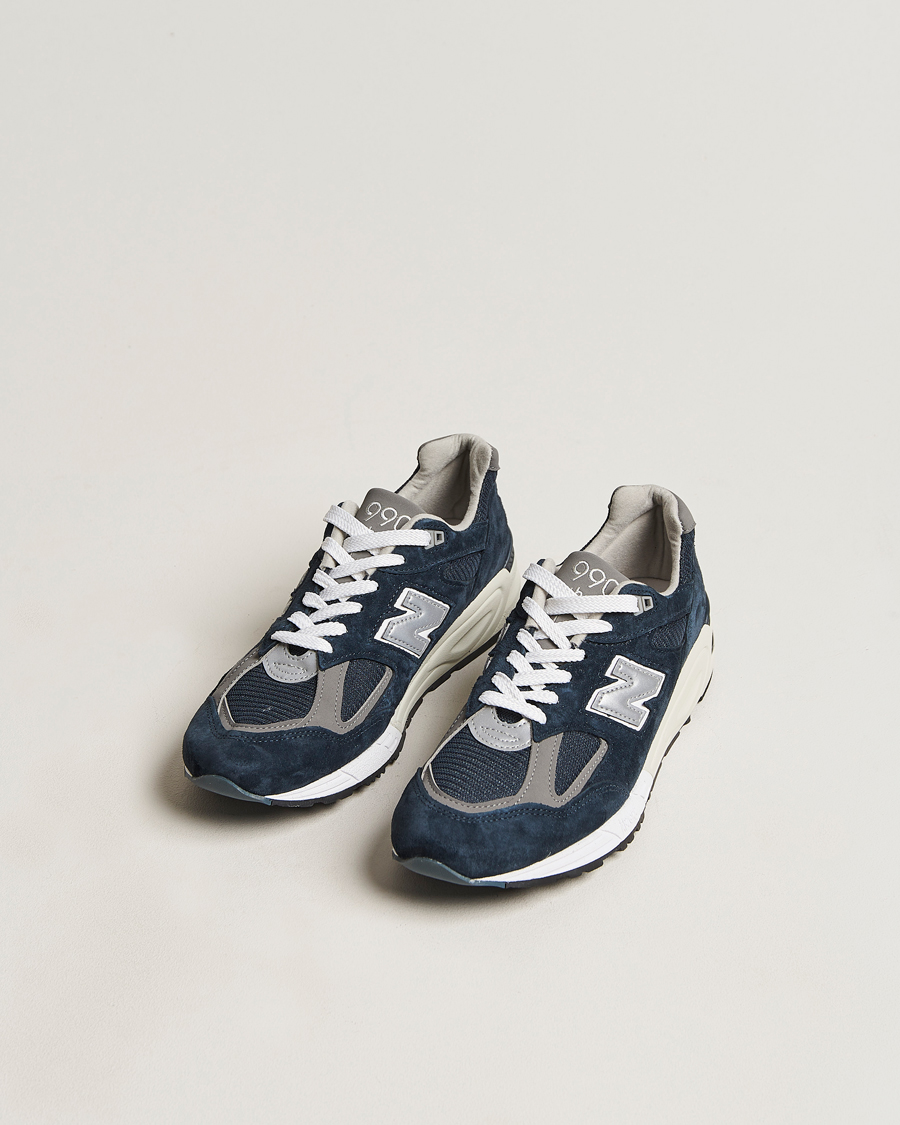 Herre | Sko | New Balance | Made In USA 990 Sneakers Navy