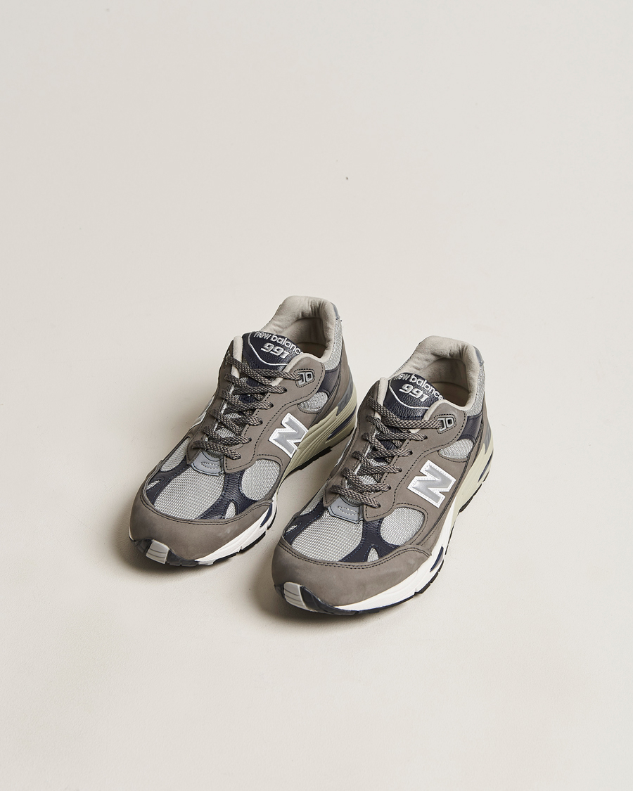 Herre | Salg sko | New Balance | Made In UK 991 Sneakers Castlerock/Navy