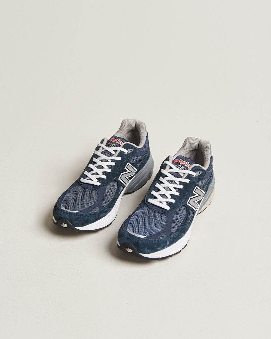 Herre | Nye produktbilder | New Balance | Made In USA 990 Sneakers Navy