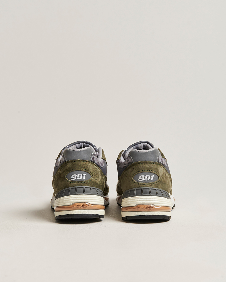 Herre | New Balance Made In UK 991 Sneakers Green/Grey | New Balance | Made In UK 991 Sneakers Green/Grey