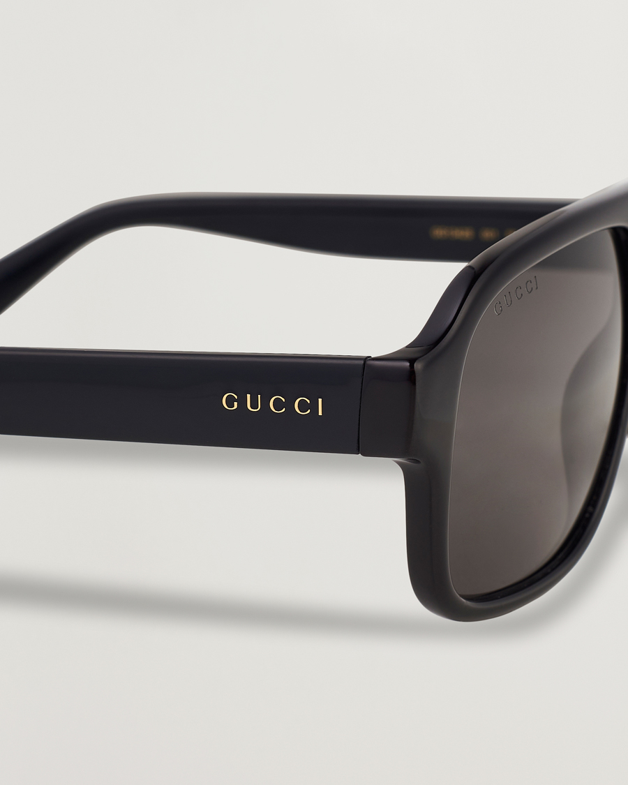 Herre | Solbriller | Gucci | GG1342S Sunglasses Black Smoke