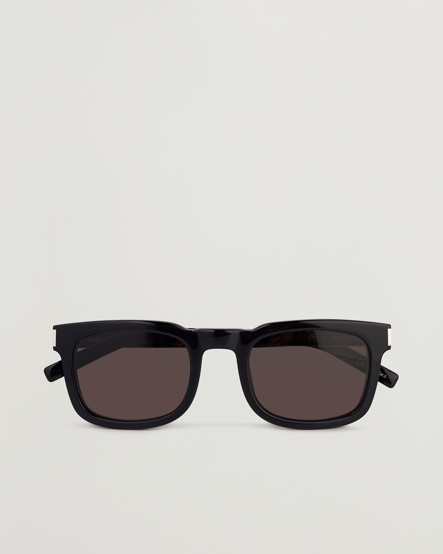 Herre | Solbriller | Saint Laurent | SL 581 Sunglasses Black/Silver