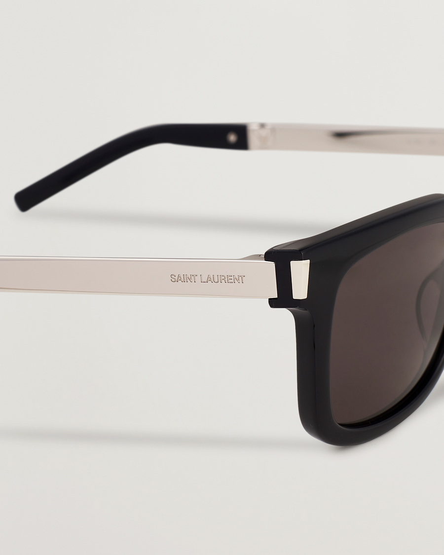 Herre | Solbriller | Saint Laurent | SL 581 Sunglasses Black/Silver