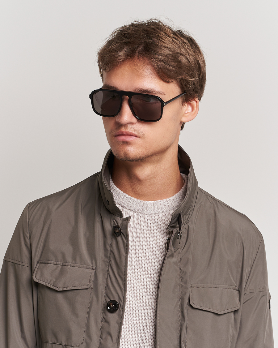 Herre | Pilotsolbriller | Saint Laurent | SL 590 Sunglasses Black