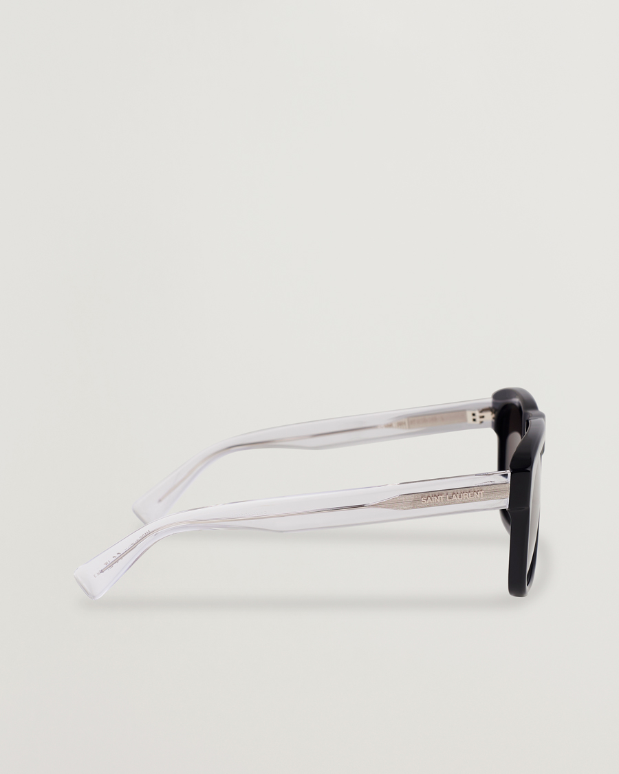 Herre | Saint Laurent SL 558 Sunglasses Black/Crystal | Saint Laurent | SL 558 Sunglasses Black/Crystal