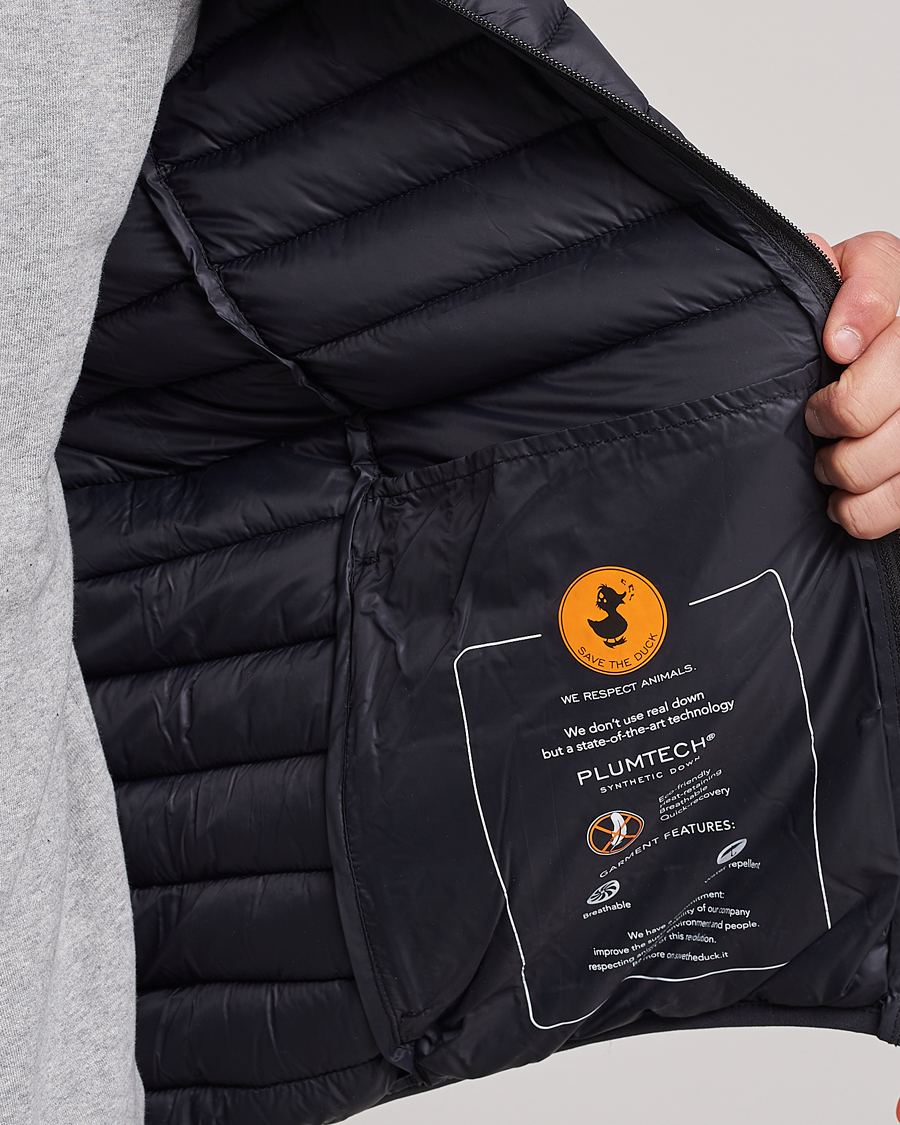 Herre | Jakker | Save The Duck | Duffy Lightweight Padded Hood Jacket Black