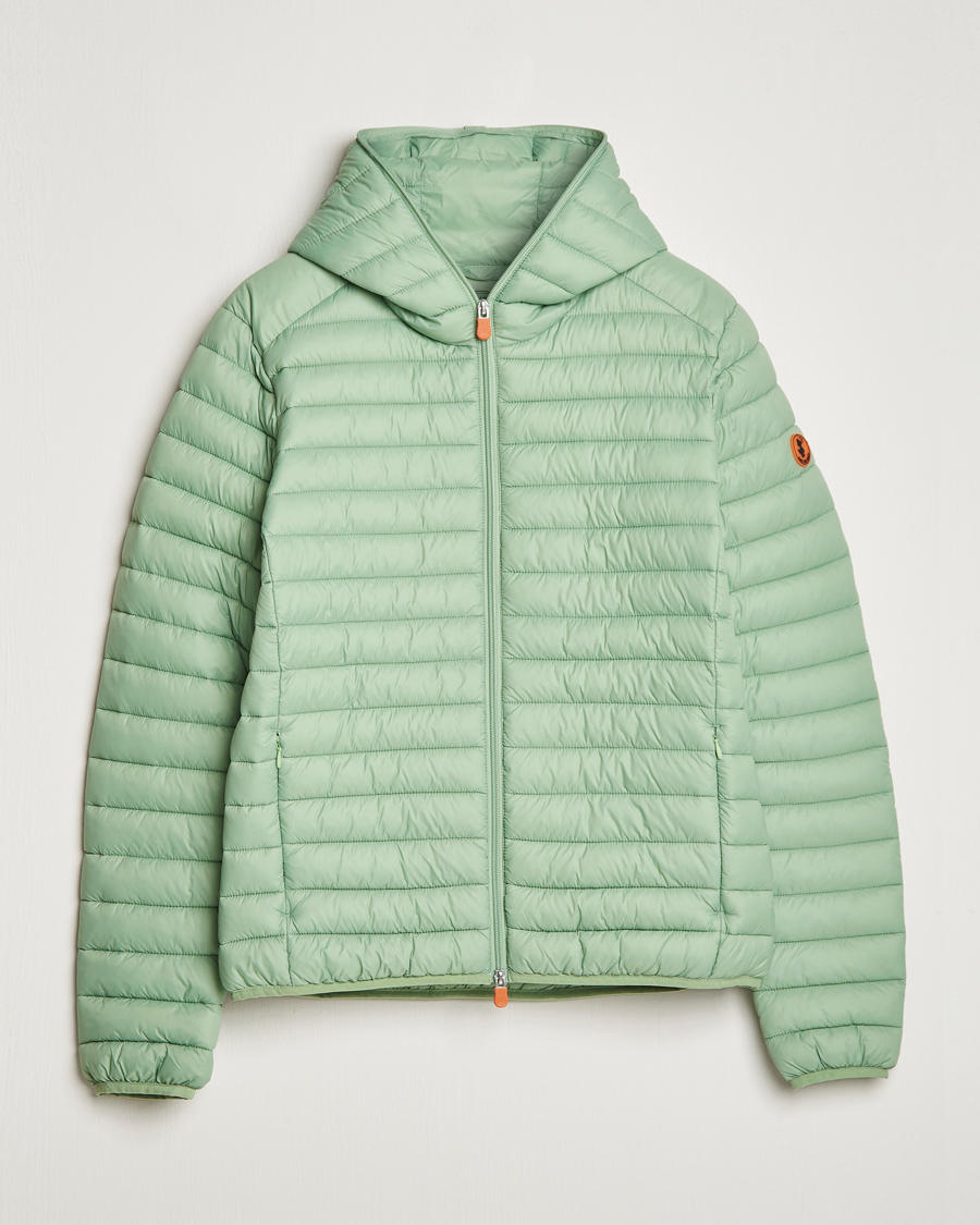 Herre | Jakker | Save The Duck | Duffy Lightweight Padded Hood Jacket Mint Green
