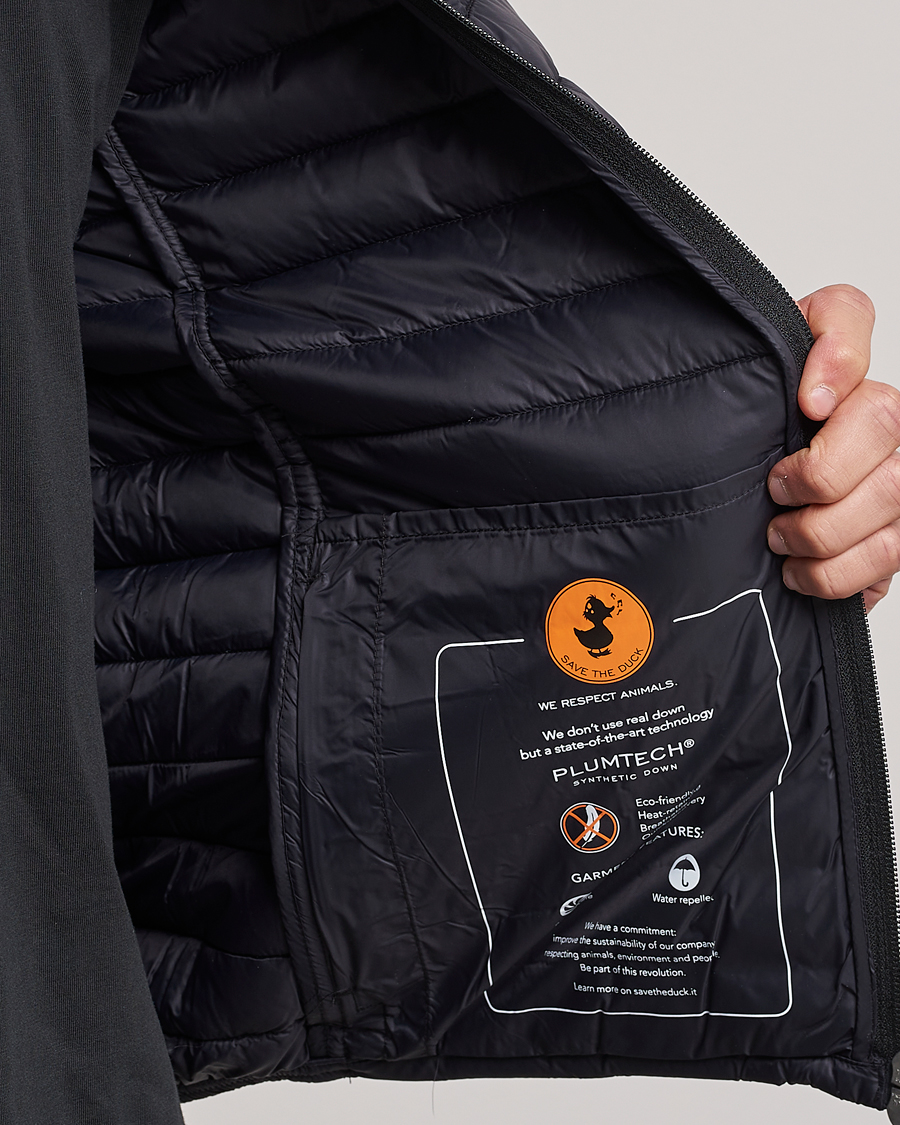 Herre | Jakker | Save The Duck | Alex Lightweight Padded Jacket Black