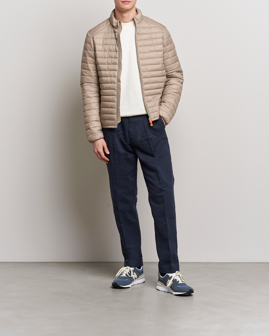 Herre | Jakker | Save The Duck | Alex Lightweight Padded Jacket Dune Beige