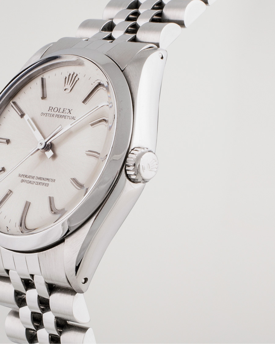 Herre | Pre-Owned & Vintage Watches | Rolex Pre-Owned | Oyster Perpetual 1002 Steel Silver
