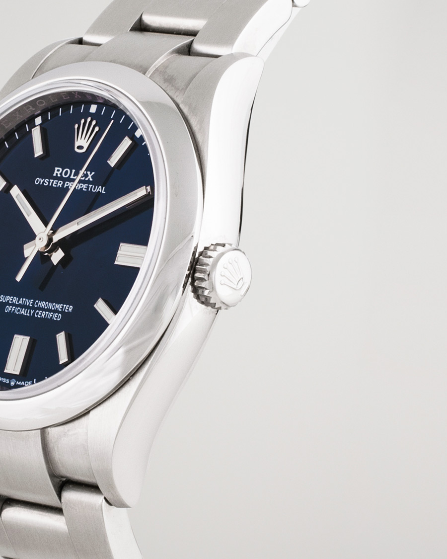 Herre | Pre-Owned & Vintage Watches | Rolex Pre-Owned | Oyster Perpetual 36 126000 Steel Blue