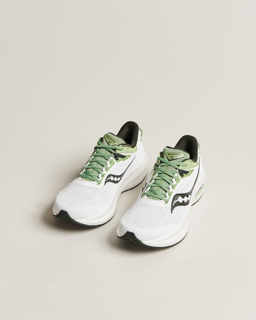Herre |  | Saucony | Triumph 21 Running Sneakers White/Umbra