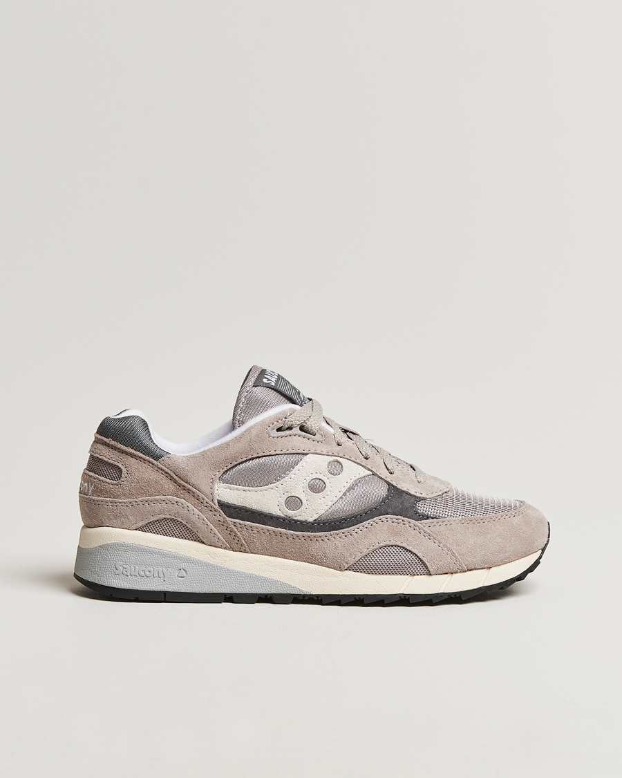 Herre | Saucony Shadow 6000 Sneaker Grey/Grey | Saucony | Shadow 6000 Sneaker Grey/Grey
