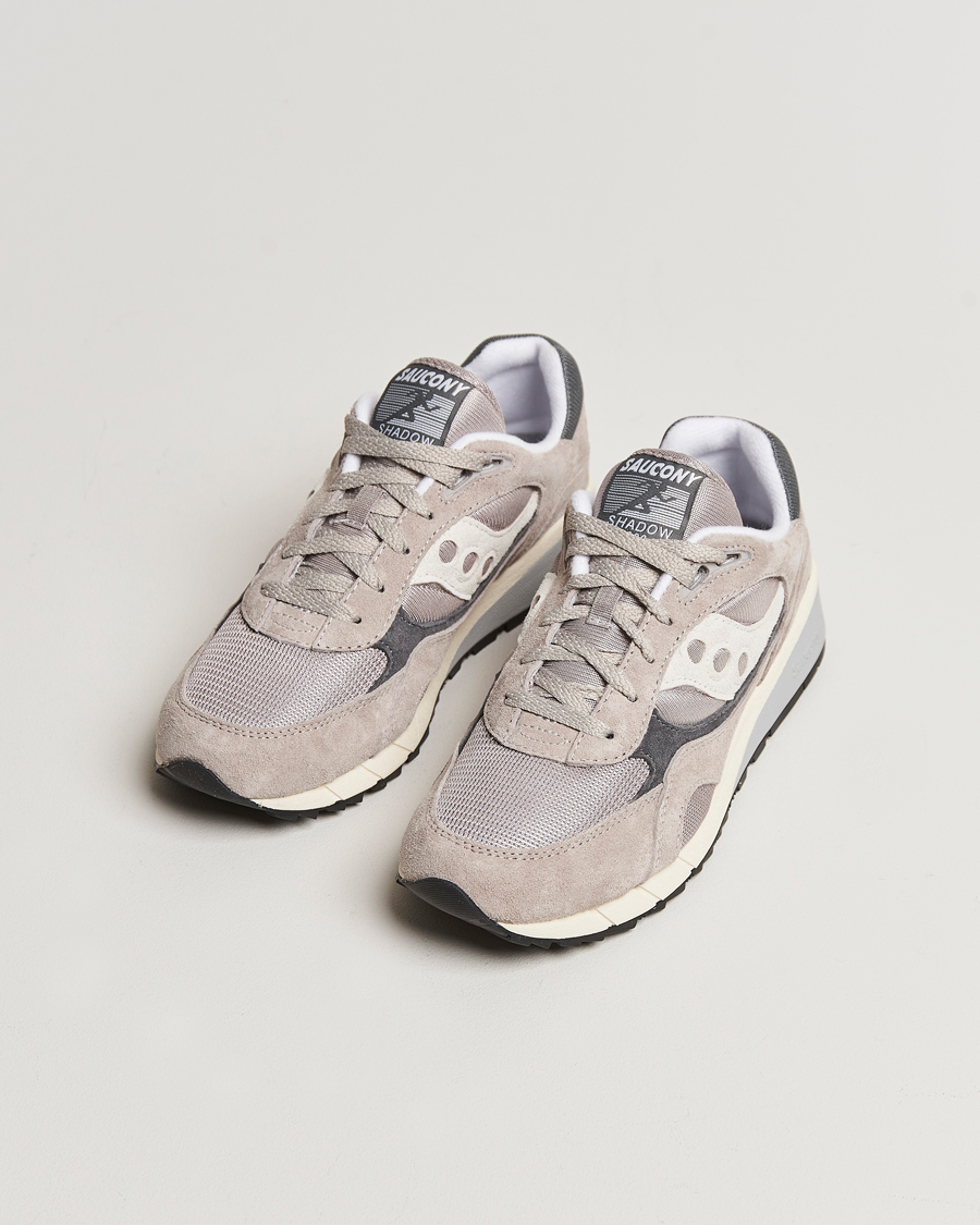 Herre | Saucony Shadow 6000 Sneaker Grey/Grey | Saucony | Shadow 6000 Sneaker Grey/Grey
