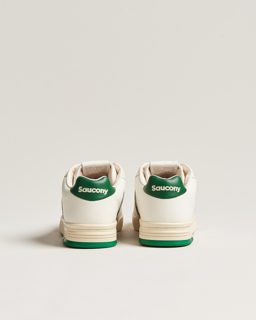 Herre | Saucony Sonic Vintage Leather Sneaker White | Saucony | Sonic Vintage Leather Sneaker White