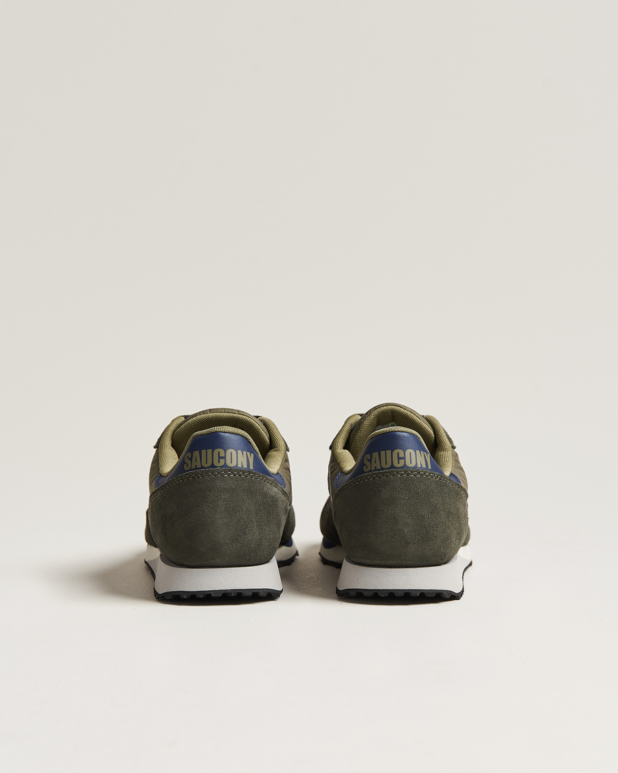 Herre | Saucony DXN Trainer Sneaker Green/Navy | Saucony | DXN Trainer Sneaker Green/Navy