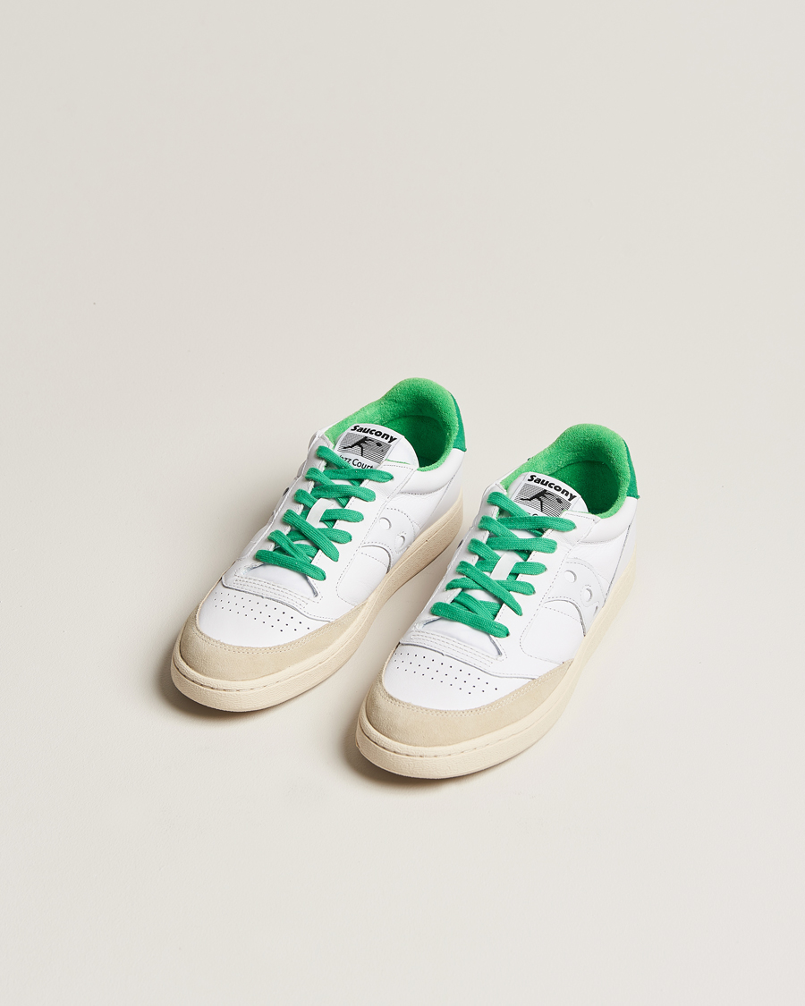 Herre | Sneakers | Saucony | Jazz Court Leather Sneaker White/Green