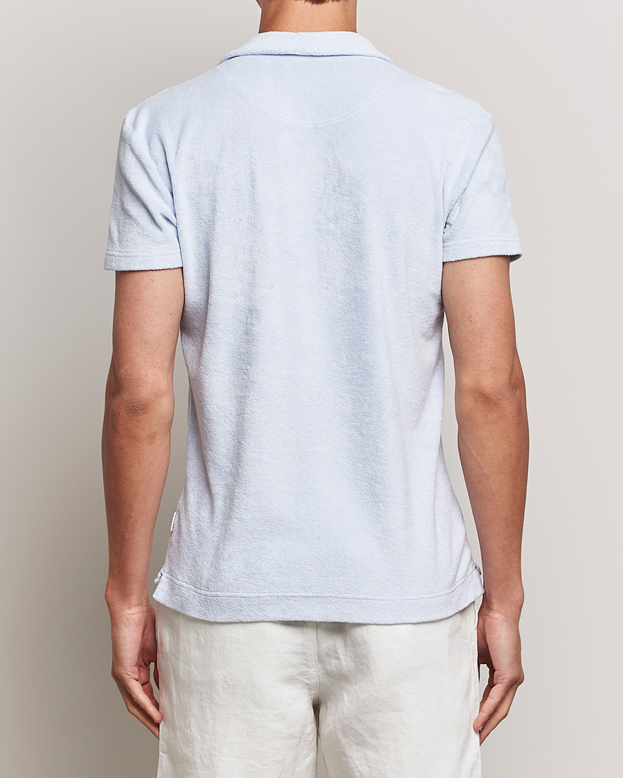 Herre | Pikéer | Orlebar Brown | Terry Polo Light Island Sky