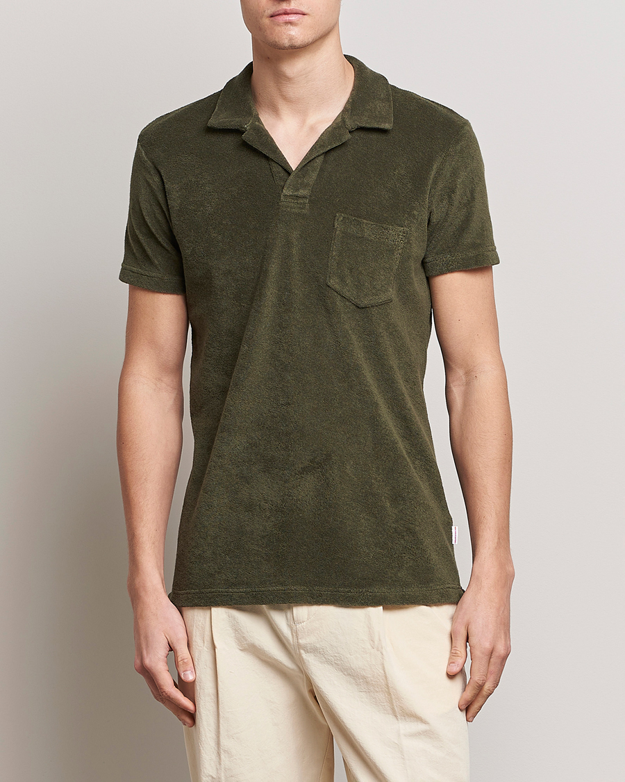 Herre | 30% salg | Orlebar Brown | Terry Polo Palm