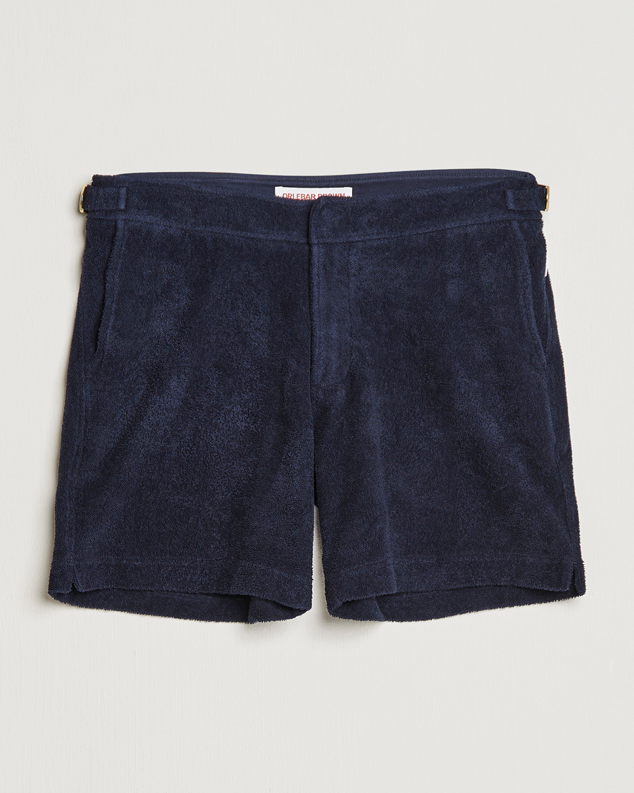 Herre | Shorts | Orlebar Brown | Bulldog Towelling Shorts Night Iris