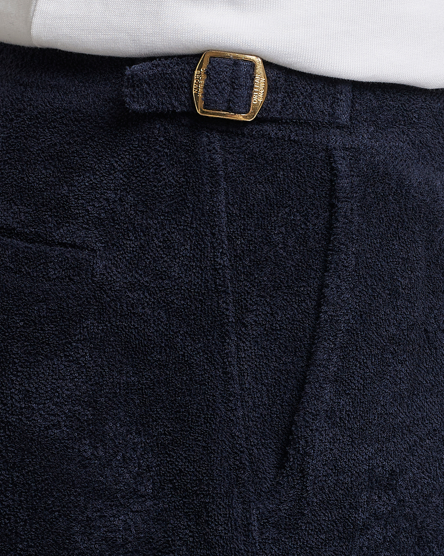 Herre | Shorts | Orlebar Brown | Bulldog Towelling Shorts Night Iris