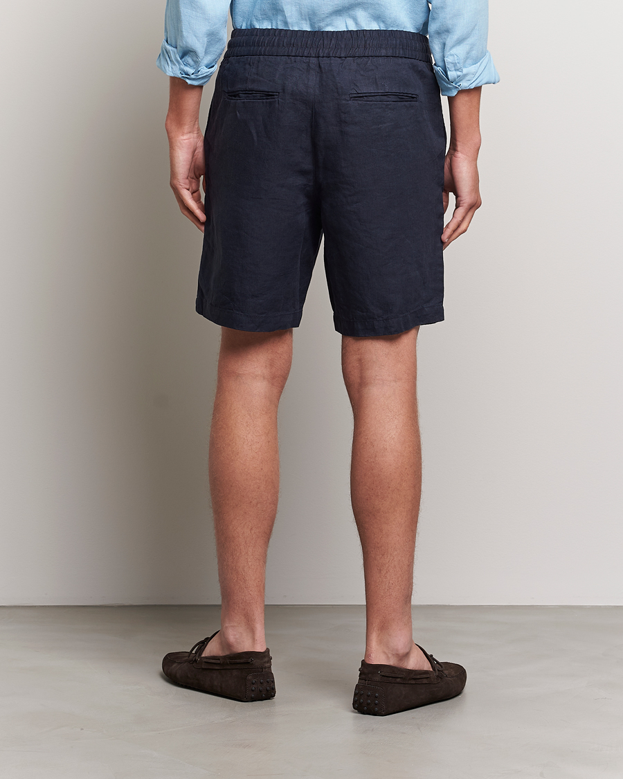 Herre | Shorts | Orlebar Brown | Cornell Linen Shorts Night Iris