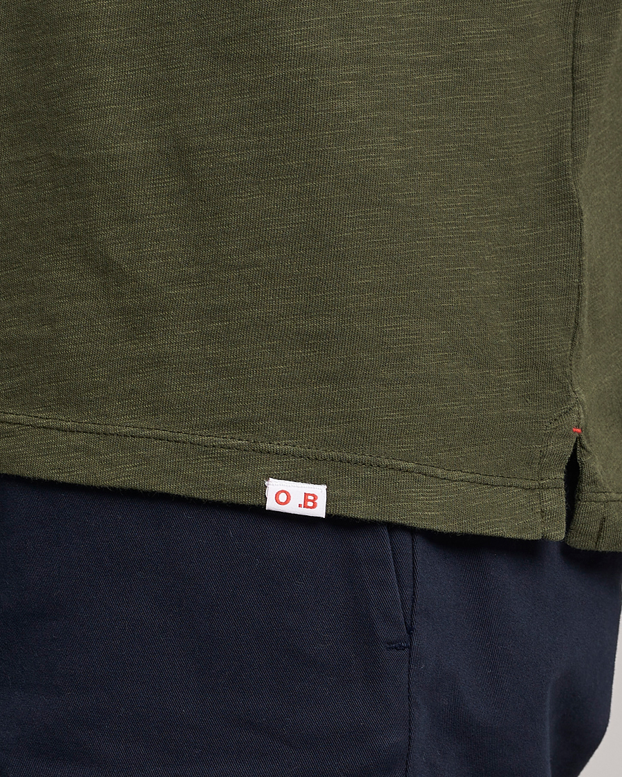 Herre | T-Shirts | Orlebar Brown | OB Classic Garment Dyed Cotton T-Shirt Palm