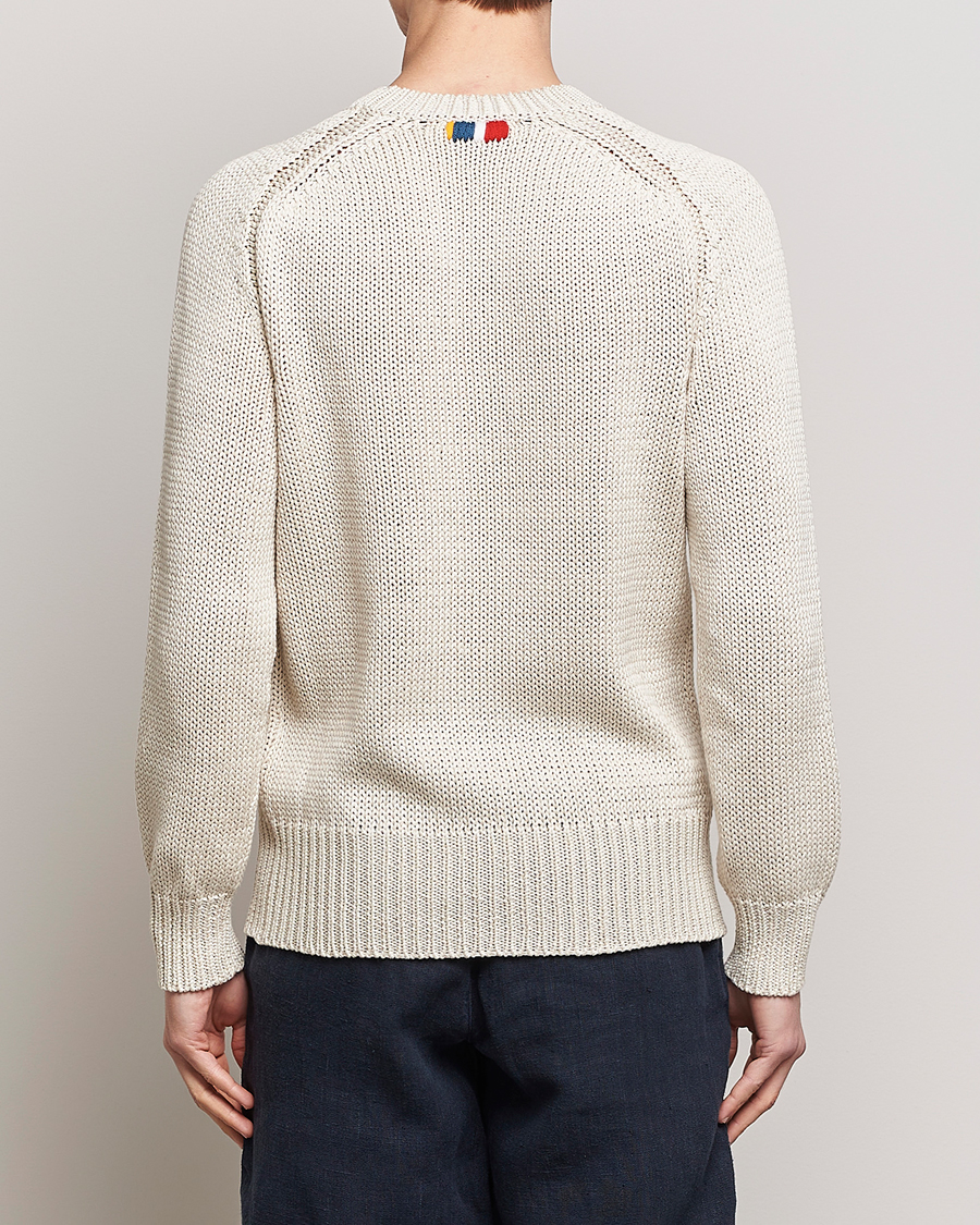 Herre | Gensere | Orlebar Brown | Lippen Organic Cotton Sweatshirt White Sand