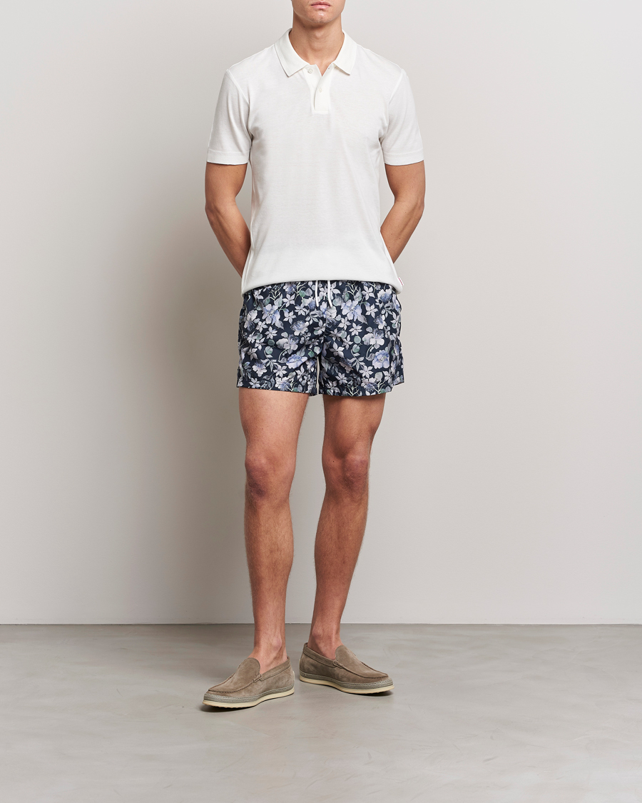 Herre | Pikéer | Orlebar Brown | Jarrett Knitted Rib Polo Sandbar