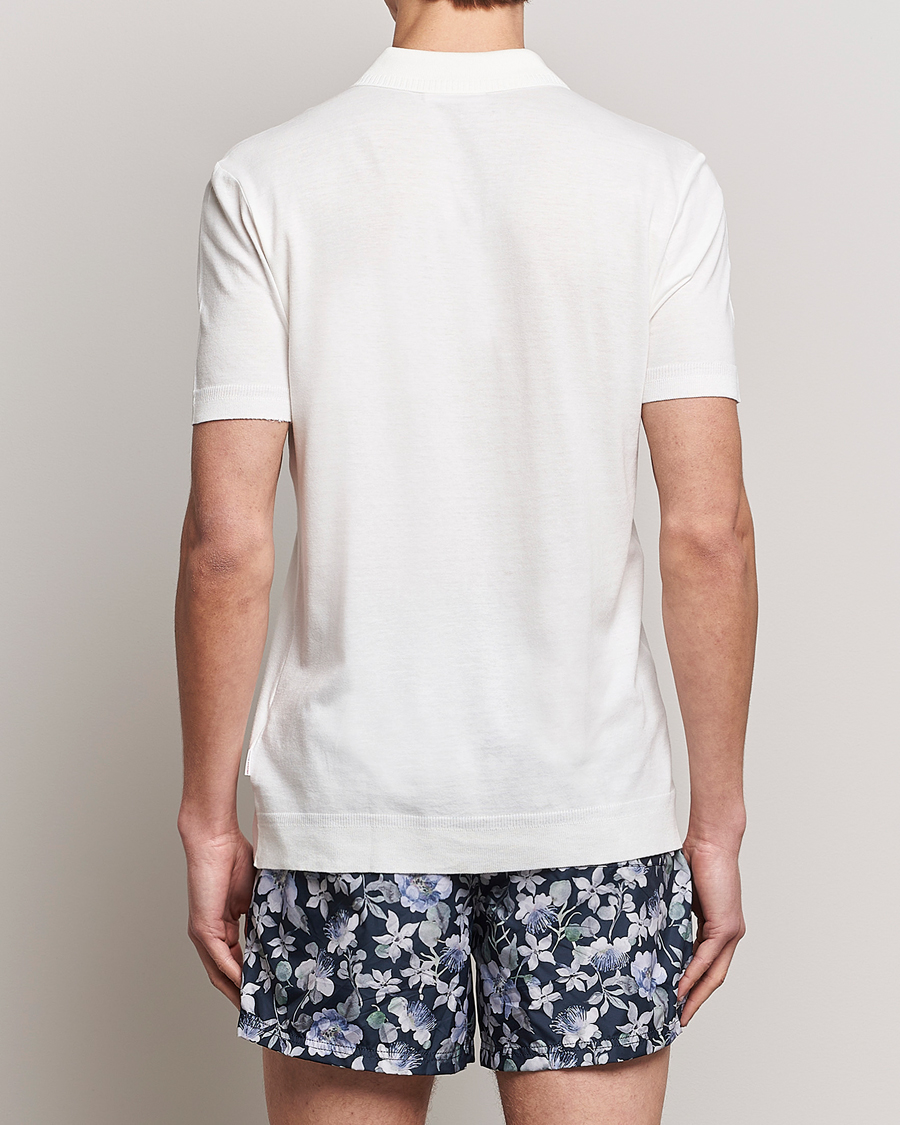 Herre | Pikéer | Orlebar Brown | Jarrett Knitted Rib Polo Sandbar