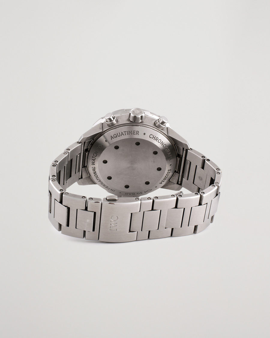 Herre | Pre-Owned & Vintage Watches | IWC Pre-Owned | Aquatimer Chronograph IW376802 Steel White