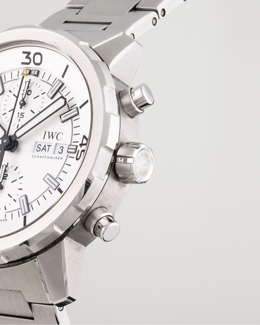 Herre | Pre-Owned & Vintage Watches | IWC Pre-Owned | Aquatimer Chronograph IW376802 Steel White