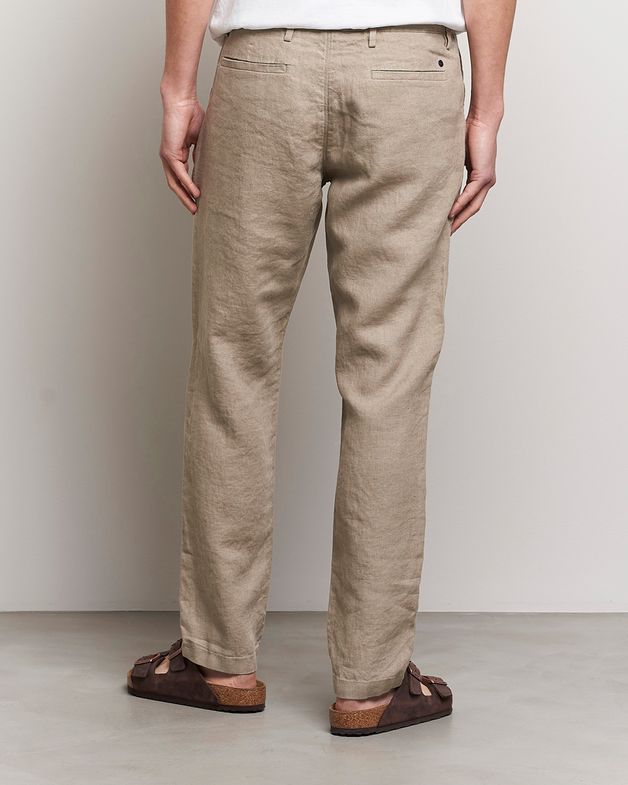 Herre | Bukser | NN07 | Karl Linen Trousers Greige