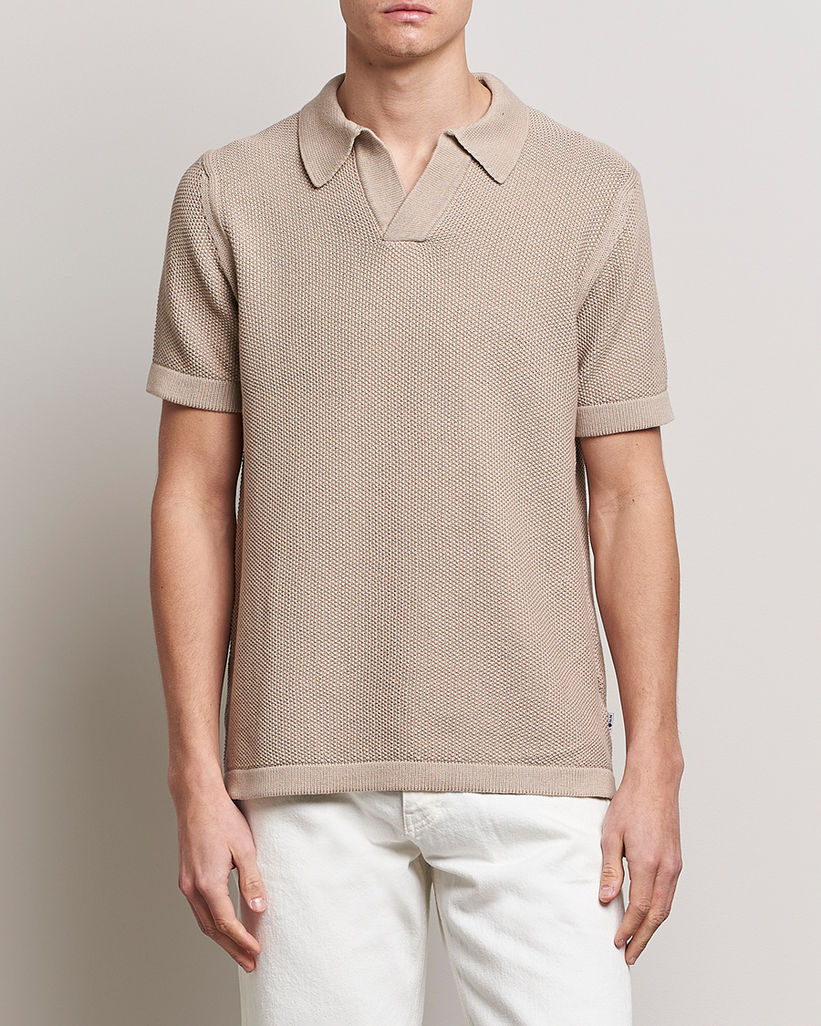 Herre | Pikéer | NN07 | Ryan Organic Cotton Polo Greige