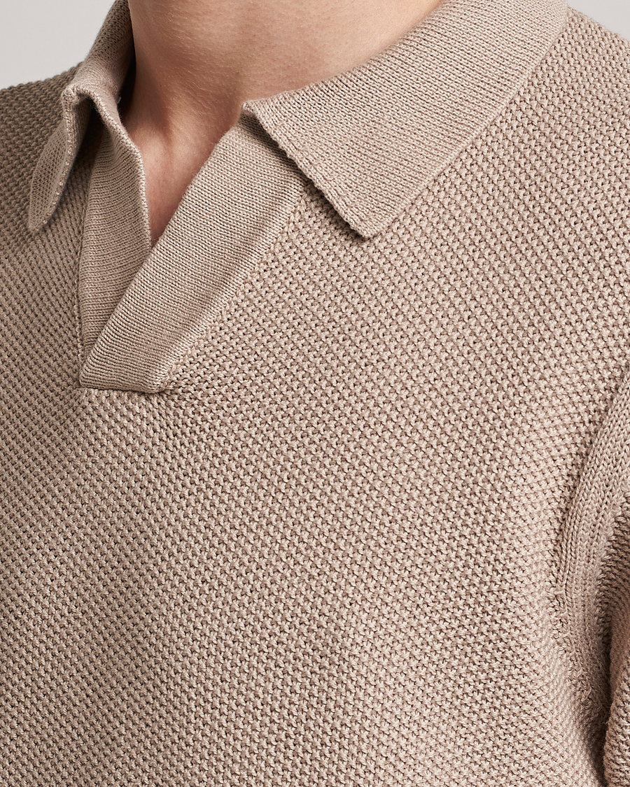 Herre | Pikéer | NN07 | Ryan Organic Cotton Polo Greige