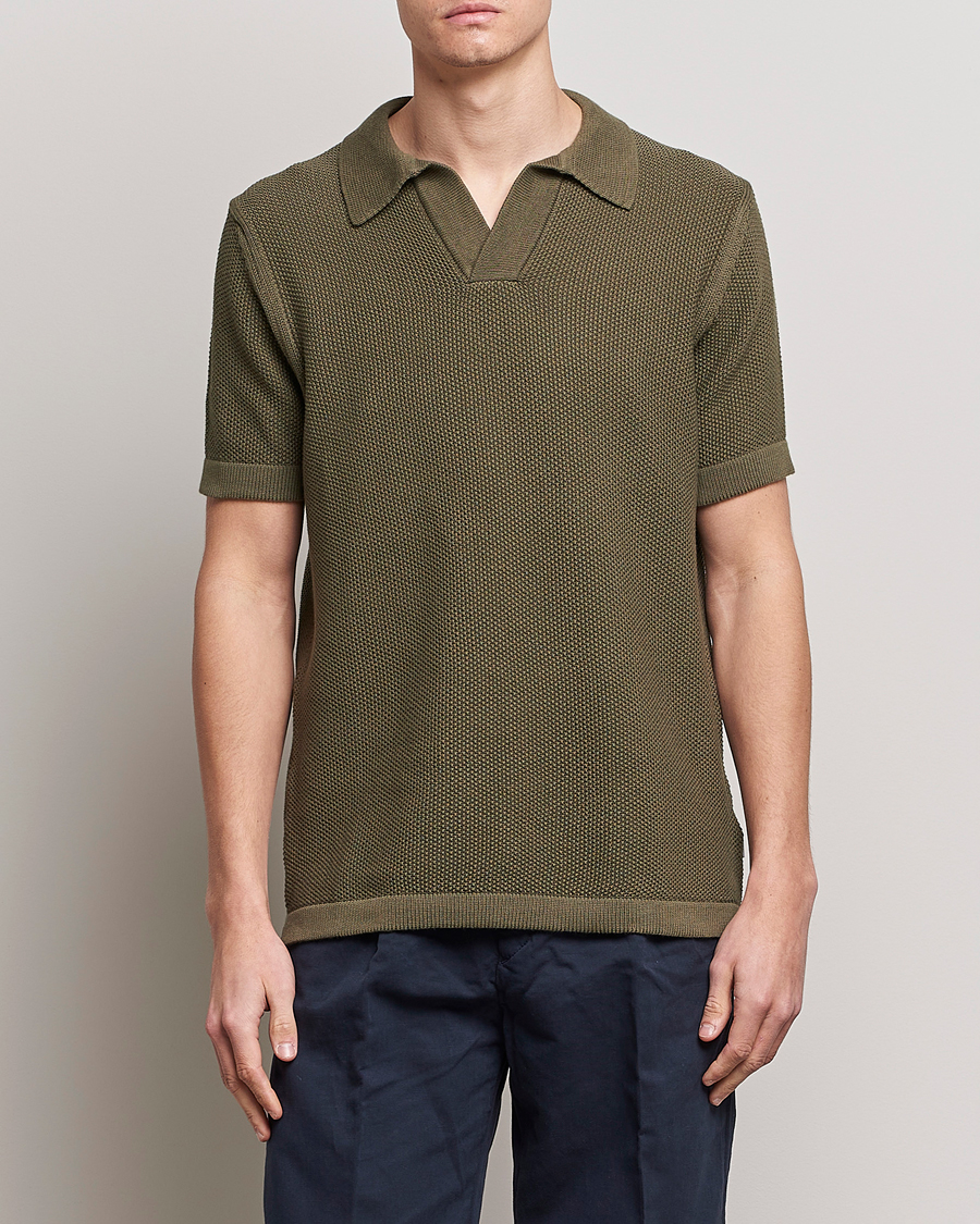 Herre | Pikéer | NN07 | Ryan Organic Cotton Polo Army