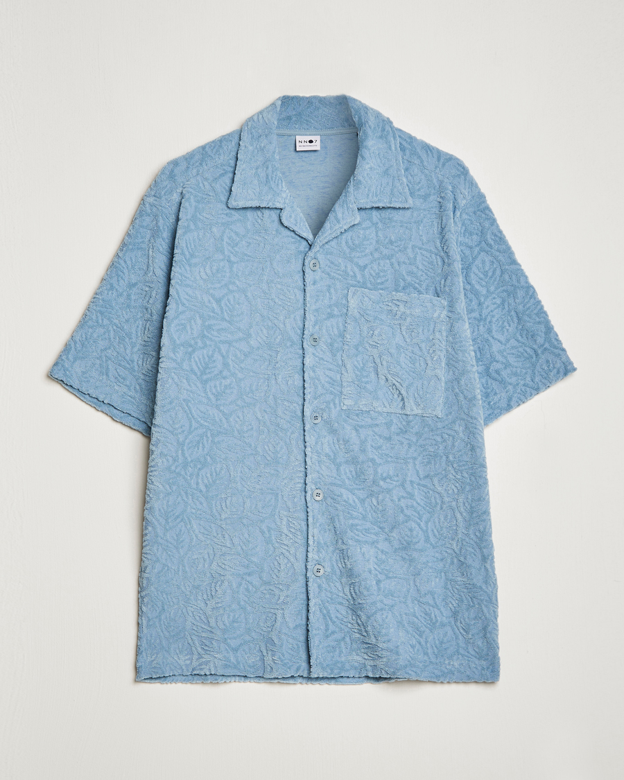 Herre | Pikéer | NN07 | Julio Structured Terry Polo Ashley Blue