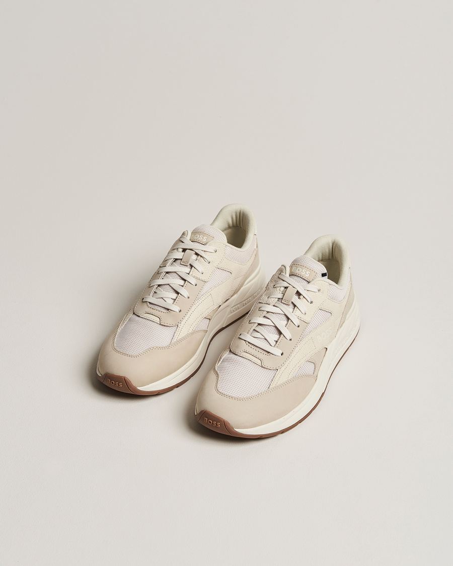 Herre | | BOSS BLACK | Kurt Sneaker Light Beige