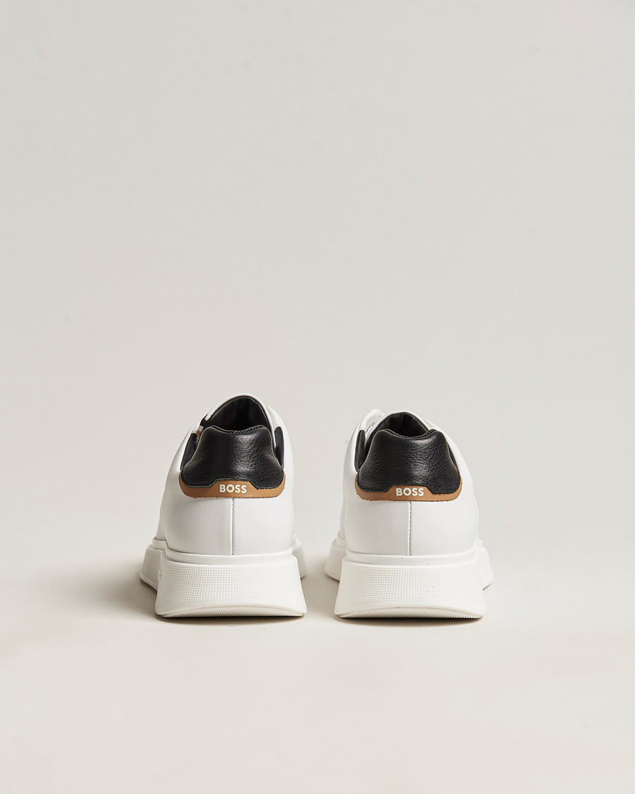 Herre | BOSS BLACK Bulton Leather Sneaker Natural | BOSS BLACK | Bulton Leather Sneaker Natural