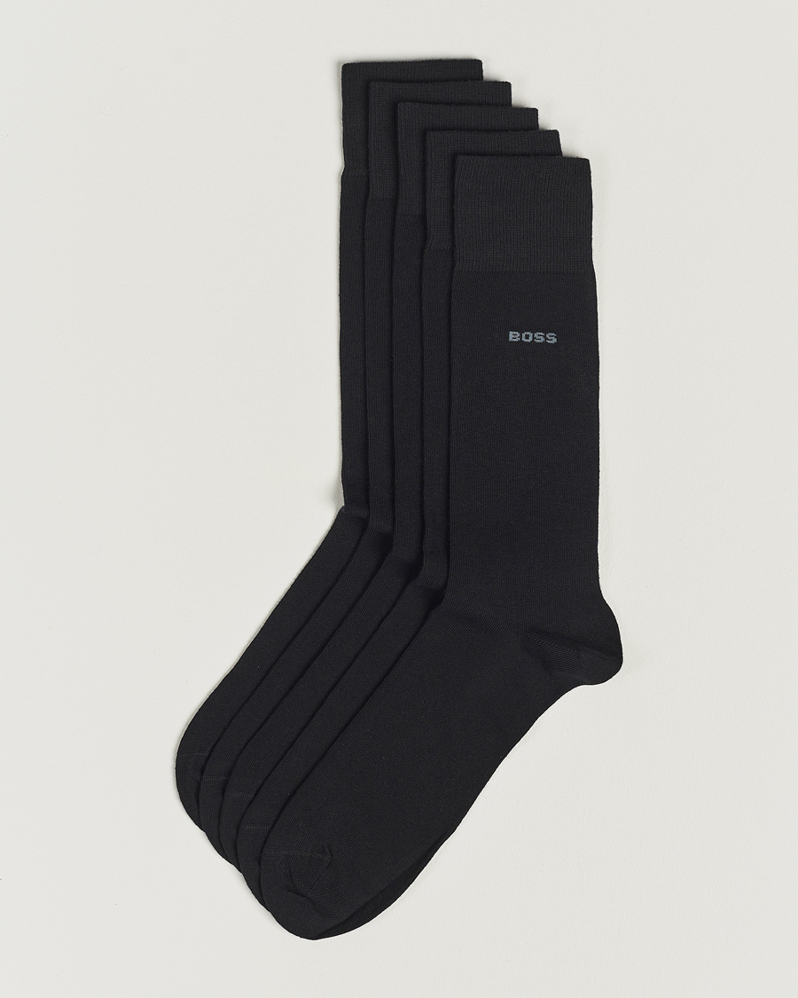 Herre | Undertøy | BOSS BLACK | 5-Pack RS Uni Socks Black