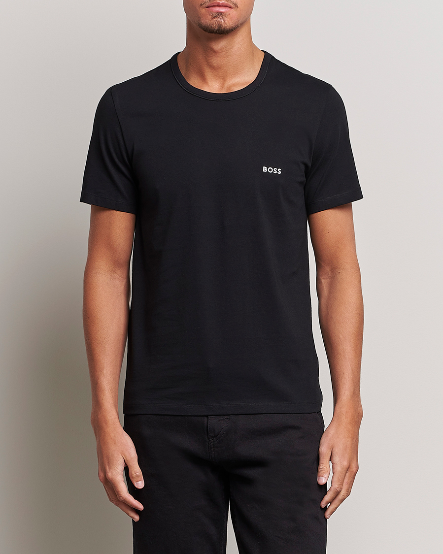 Herre | Salg klær | BOSS BLACK | 3-Pack Crew Neck T-Shirt Navy/Blue/Black