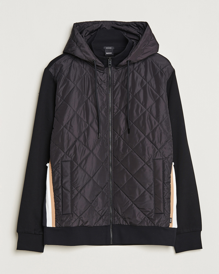 Herre | | BOSS BLACK | Salvi Hybrid Jacket Black