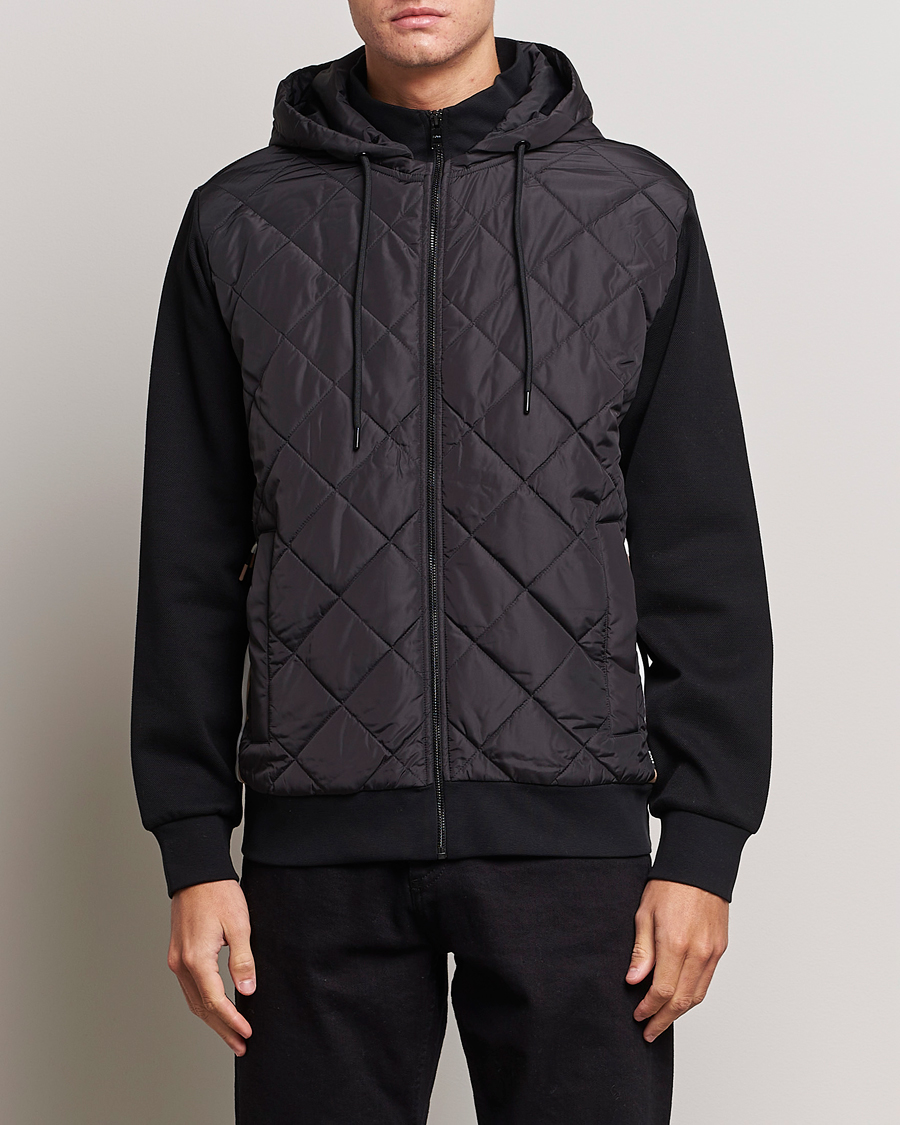 Herre | | BOSS BLACK | Salvi Hybrid Jacket Black